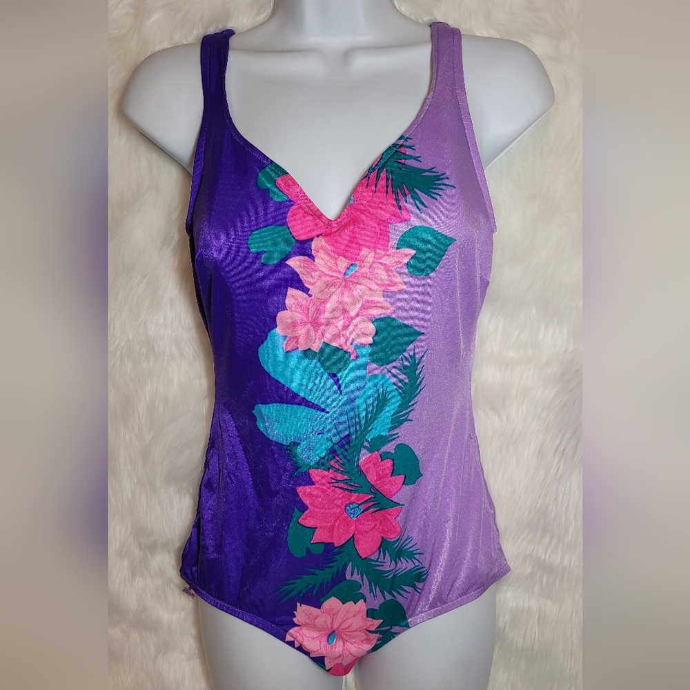 🎉Host Pick🎉 Vintage 70's One Piece Swimsuit